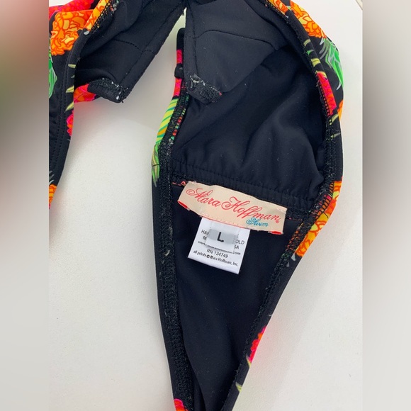 Mara Hoffman Floral Bikini 2 pic.Size Top L Botton M .Pre-Owned.Good Conditions - Picture 4 of 10